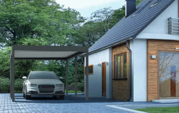 Nowoczesna wiata garażowa z aluminium – lepsza niż tradycyjny garaż? Sprawdź, dlaczego!